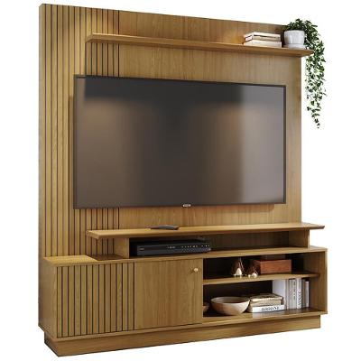 Estante Home Tv 75 Pol 160 Cm 1 Porta Ares Cumaru Madetec Cumaru