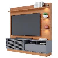 Estante Home Tv 70 Pol 200 Cm Campeche Freijo Cinza Colibri Freijo Cinza - 1