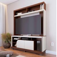 Estante Home Tv 65 Pol 2 Portas 160 Cm Belaya Nogueira Real Off White Matte Colibri - 2