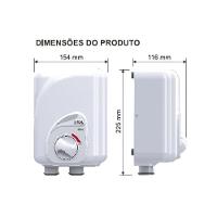 Aquecedor Elétrico Para Piscina Cardal Aq266 Mini Branco 220v (3000w) - 4