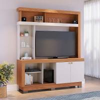 Estante Home Tv 50 Pol 2 Portas 161 Cm Valenca Freijo Off White Colibri - 2