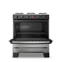 Fogão A Gás Mesa Inox Super Chama Limpa Fácil E Acendimento Automático Ideal Super F5IAI Inox 5 Bocas Bivolt - 9