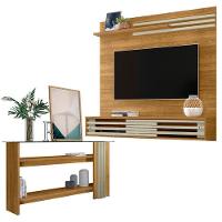 Estante Home Theater Bancada Frizz Sublime Com Aparador Frizz Cumaru Opala - Madetec - 1