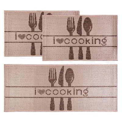 Kit Cozinha 3 Peças Eco Nature Cooking 87 Bege-marrom