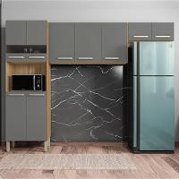 Cozinha 3 Pecas Versalhes 251 Cm Freijo Gris Ktp Freijo Gris - 2