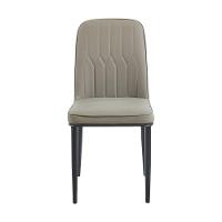 Kit 4 Cadeiras V1006 Rivatti 44cm Tecido Nude-aço Preto - 3