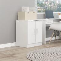 Armário Multiuso Pequeno 60x76cm 0723 Menu Móveis Branco