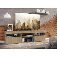 Rack Tv 65" Com 2 Portas Paris Multimóveis V3308 Rustic Rustic - 2