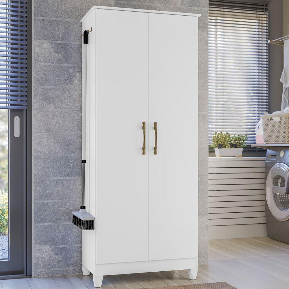 Armario Multiuso Jade 2 Portas 170x70 Cm Branco - 2