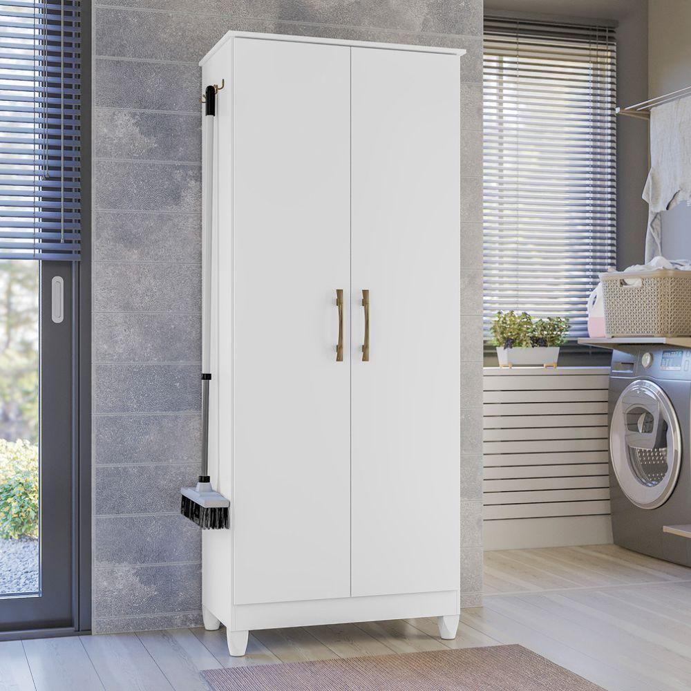 Armario Multiuso Jade 2 Portas 170x70 Cm Branco - 7