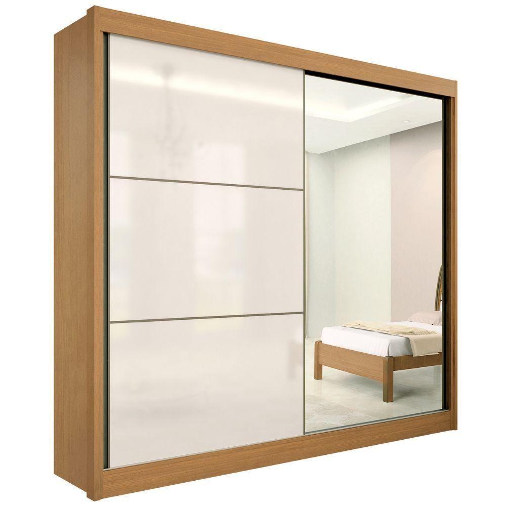 Guarda Roupa Titanium Cinamomo Off White 2 Portas 6 Gavetas D?doro - 1