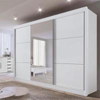 Guarda Roupa Los Angeles Branco 3 Portas 6 Gavetas D?doro - 2