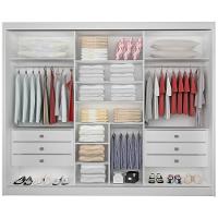 Guarda Roupa Los Angeles Branco 3 Portas 6 Gavetas D?doro
