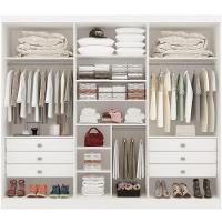 Guarda Roupa Da Vinci Plus Ripado Branco 6 Portas 6 Gavetas D?doro - 2