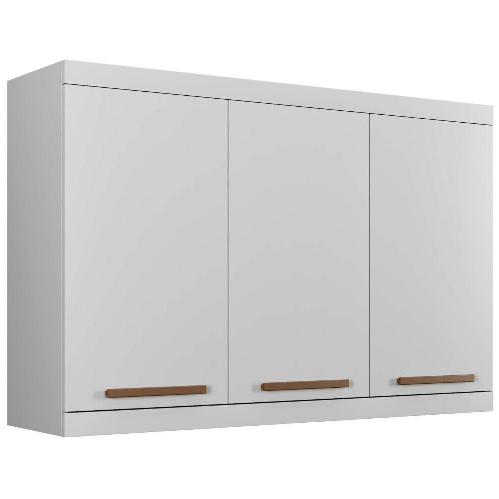 Armário Aéreo Talismã 3 Portas Branco Arte Móveis - 1