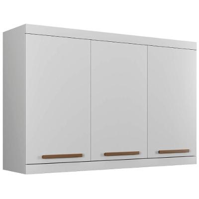 Armário Aéreo Talismã 3 Portas Branco Arte Móveis