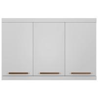 Armário Aéreo Talismã 3 Portas Branco Arte Móveis