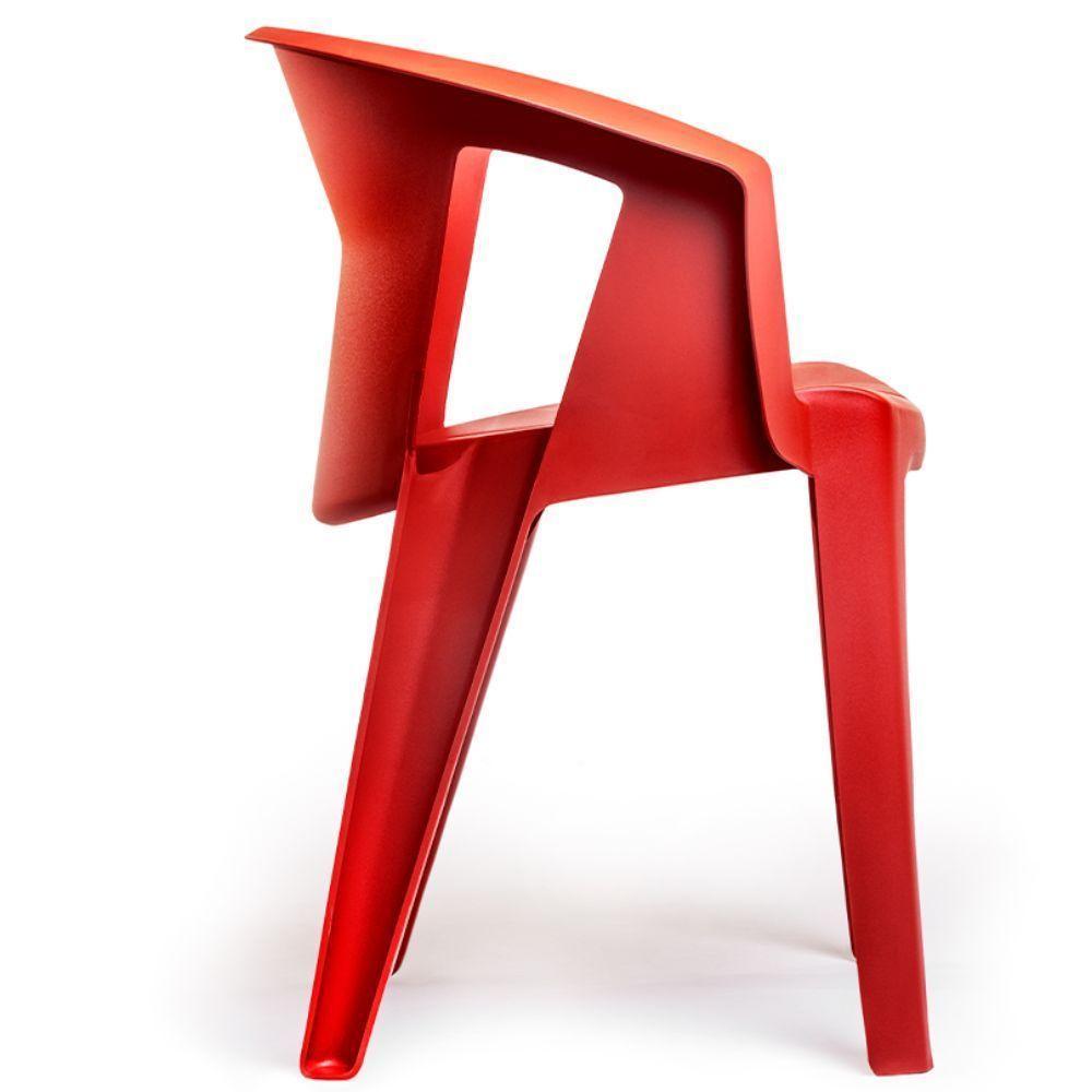 Cadeira Una Im In área Externa E Interna (pp) Vermelho - 3