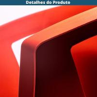 Cadeira Una Im In área Externa E Interna (pp) Vermelho