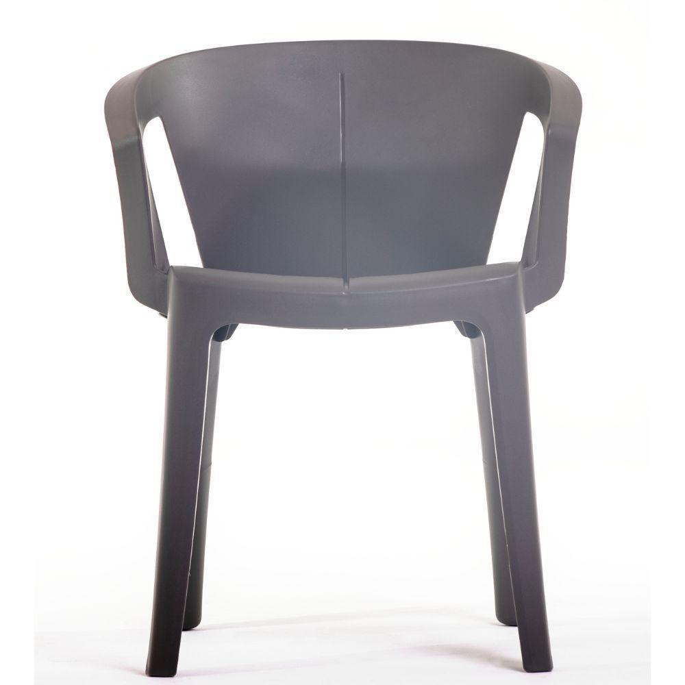 Cadeira Una Im In área Externa E Interna (pp) Cinza - 3