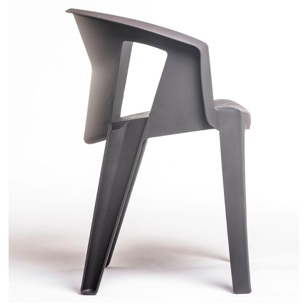 Cadeira Una Im In área Externa E Interna (pp) Cinza - 4