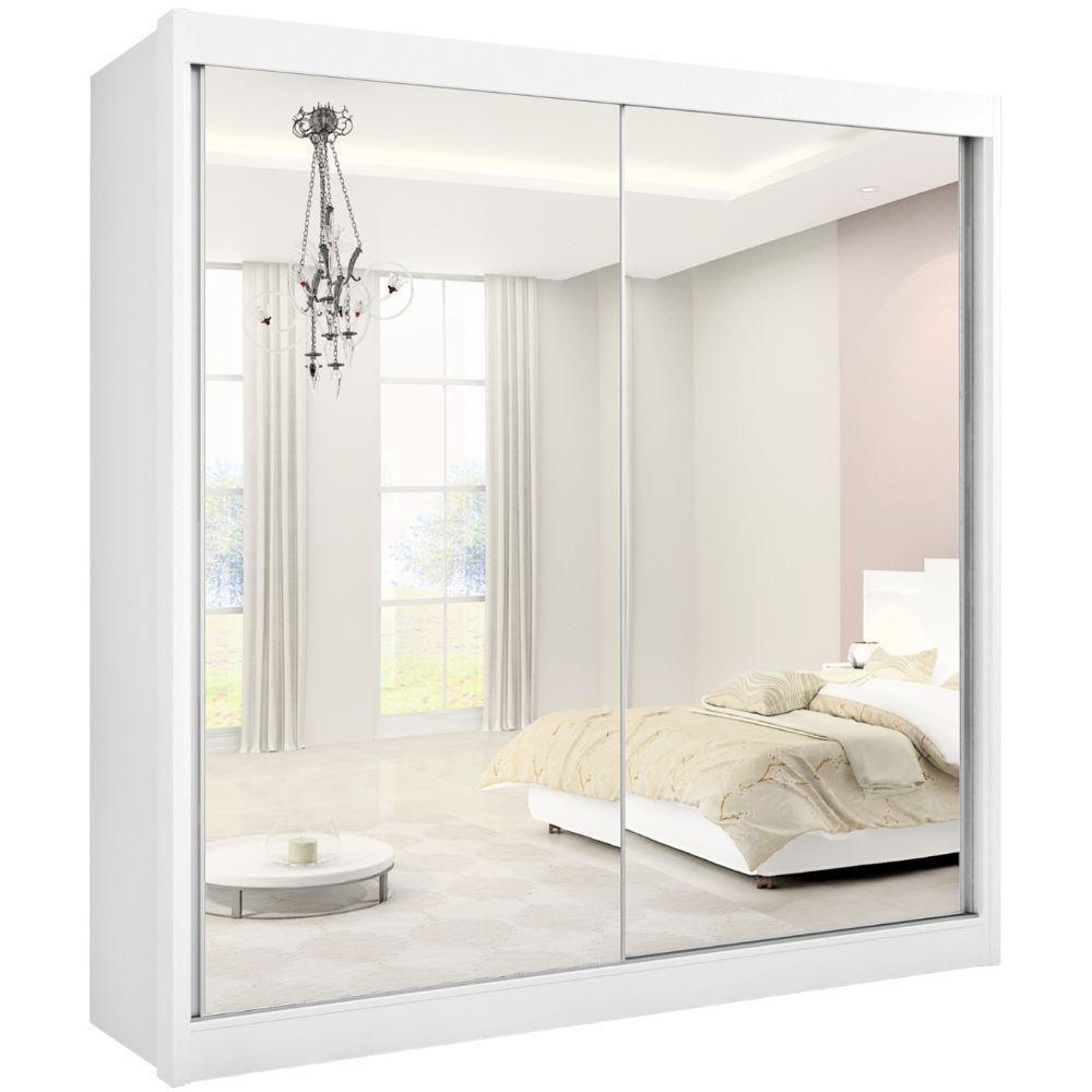 Guarda Roupa Las Vegas Branco 2 Portas 6 Gavetas D?doro - 1