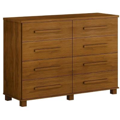 Cômoda San Marino Cinamomo 8 Gavetas Leifer Móveis