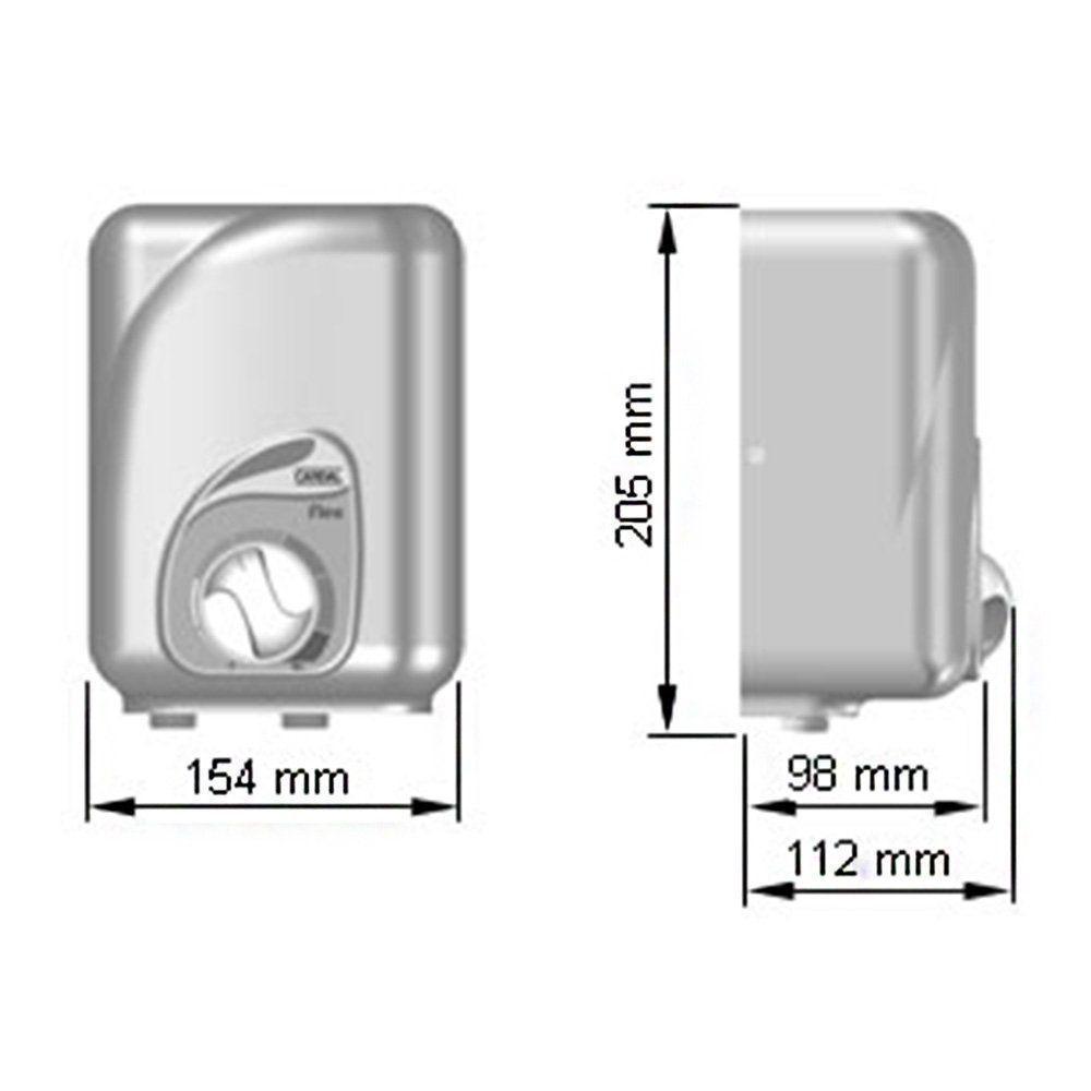 Aquecedor Elétrico Central Cardal Aq257 Flex Digital Branco 220v (8200w) - 3