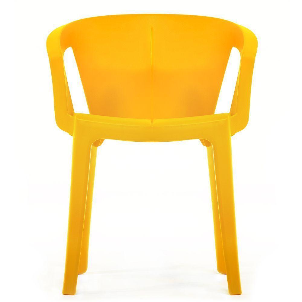 Cadeira Una Im In área Externa E Interna (pp) Amarelo - 2
