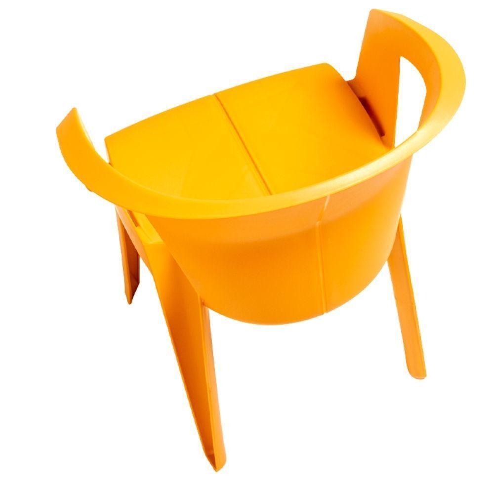 Cadeira Una Im In área Externa E Interna (pp) Amarelo - 5