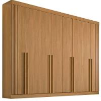 Guarda Roupa Daymont Ripado Cinamomo 8 Portas 8 Gavetas D?doro - 1