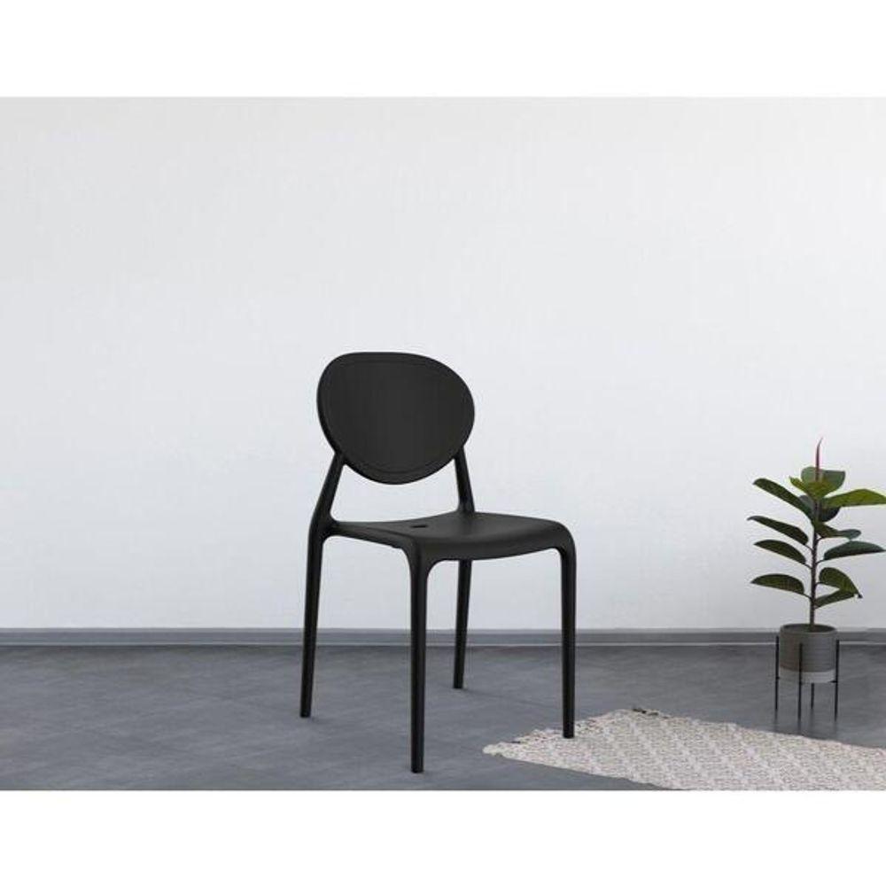 Cadeira Slick Im In área Externa E Interna (pp) Preto - 5