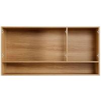 Armário Aéreo New 3 Portas Cinamomo Grafite Arte Móveis - 6