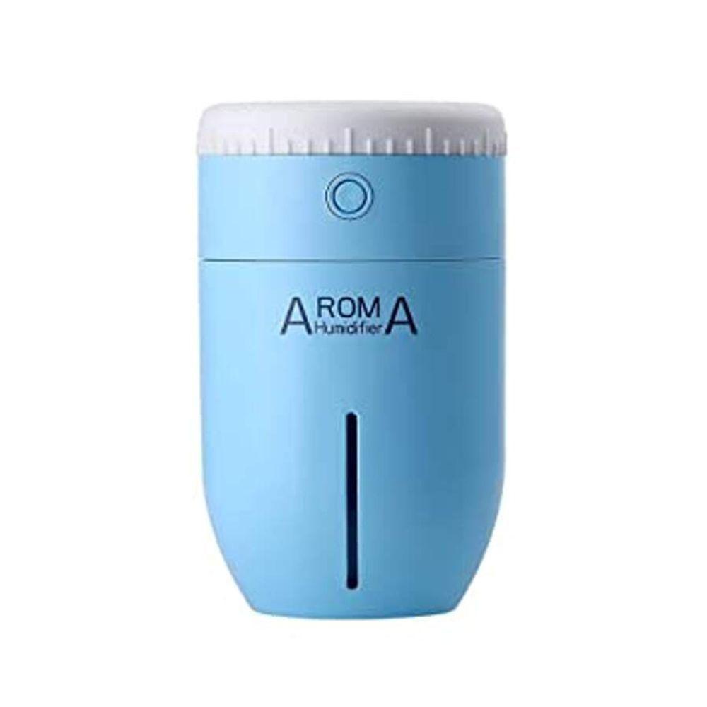 Umidificador De Ar Portatil Purificador Usb Lens Aroma Azul - 1