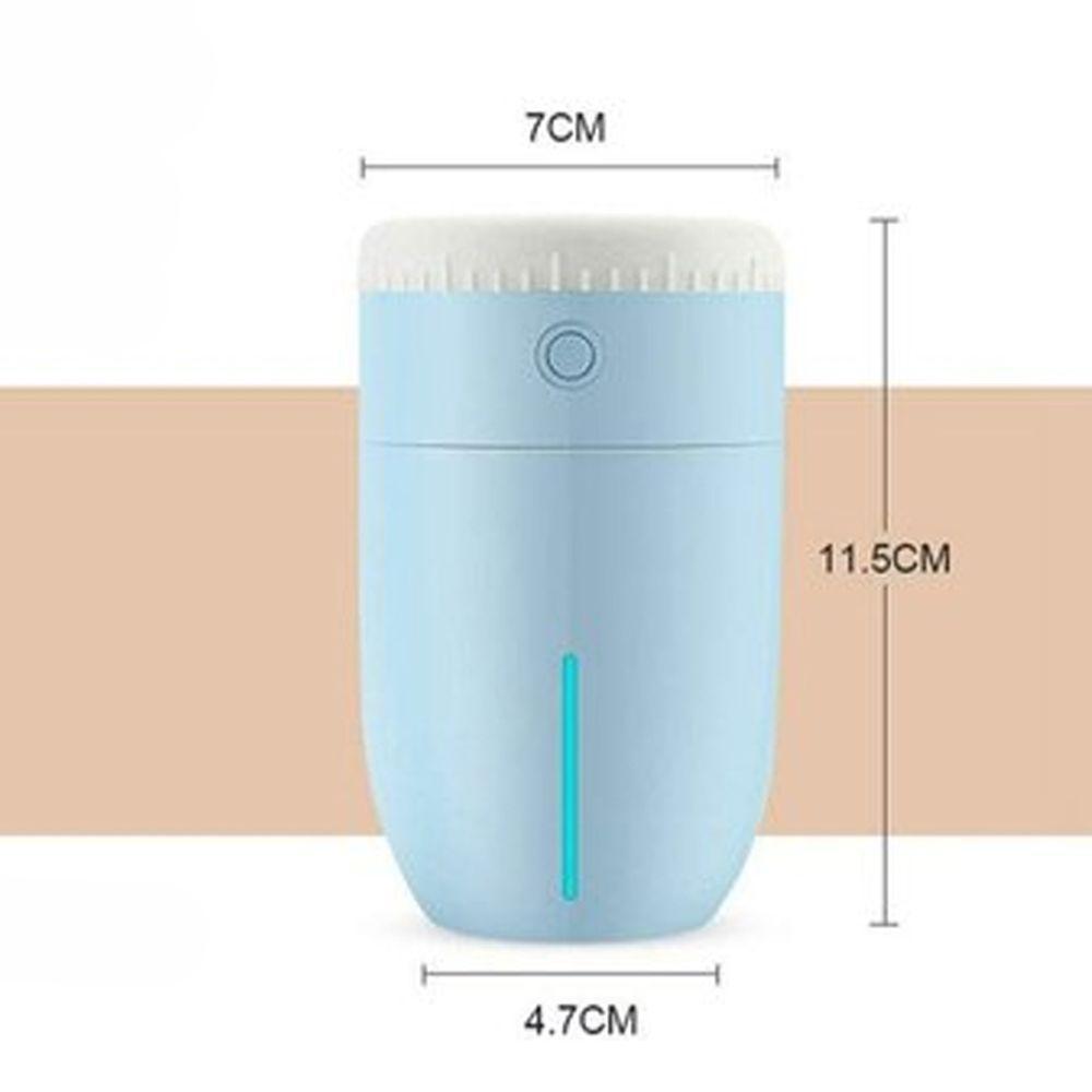 Umidificador De Ar Portatil Purificador Usb Lens Aroma Azul - 2