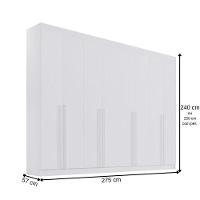 Guarda Roupa Daymont Cinamomo 8 Portas 8 Gavetas D?doro - 2