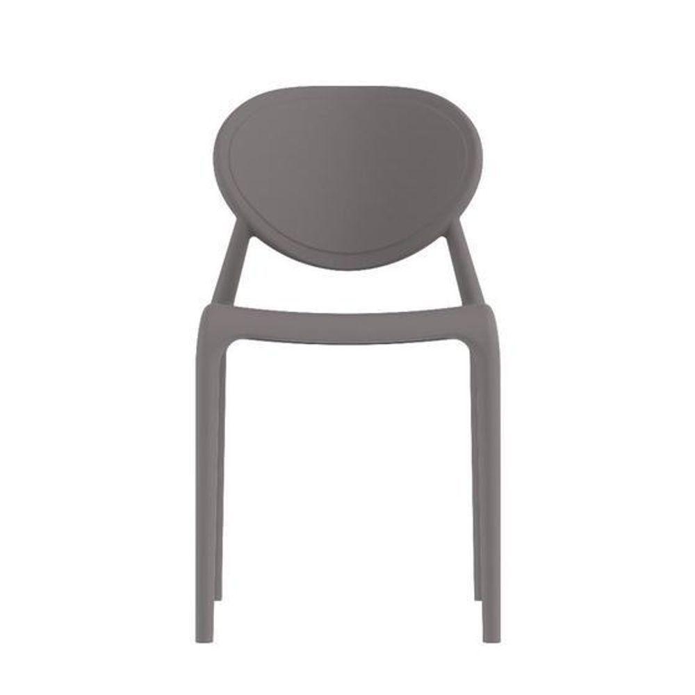 Cadeira Slick Im In área Externa E Interna (pp) Cinza - 2