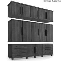 Guarda Roupa Casal Triplex 12 Portas 00103500 Malbec Lpa Malbec - 9