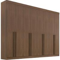 Guarda Roupa Daymont Castanho 8 Portas 8 Gavetas D?doro - 1