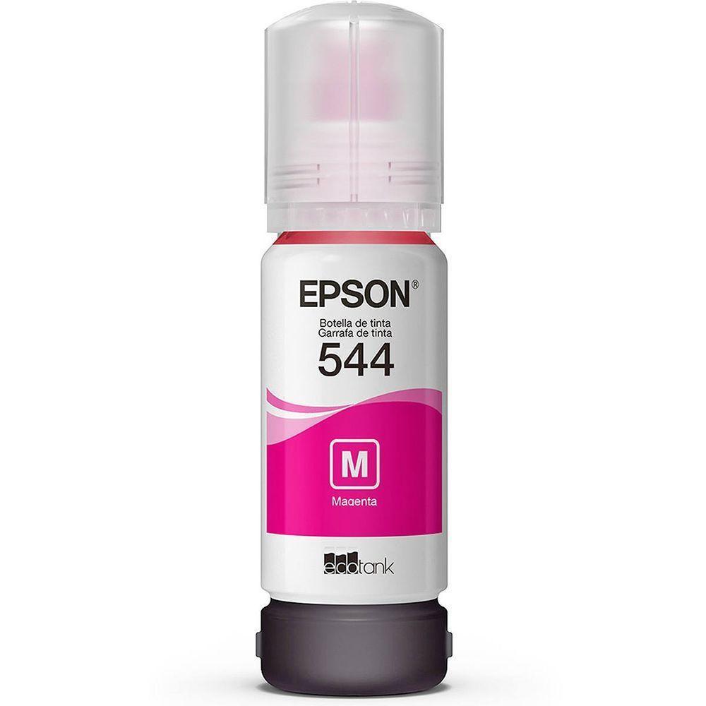 Kit Tinta Refil P/ Epson T544 4 Cores + 2 Pretas Original - 4