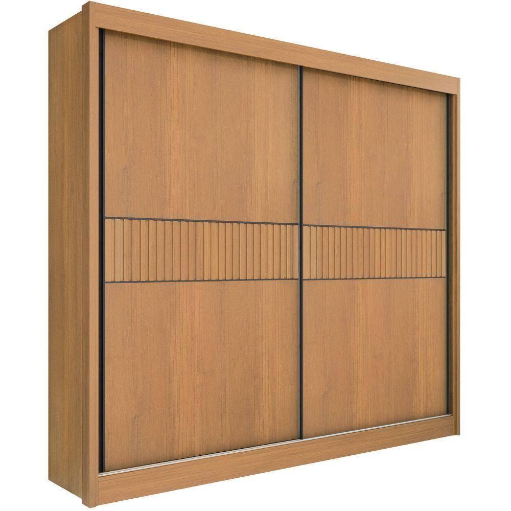 Guarda Roupa Cancun Ripado Cinamomo Off White 2 Portas 6 Gavetas D?doro - 7