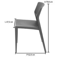 Cadeira Serelepe Im In área Externa E Interna (pp) Lazuli - 5