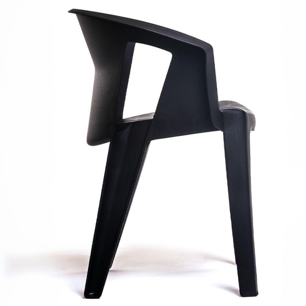 Cadeira Una Im In área Externa E Interna (pp) Preto - 3