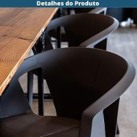 Cadeira Una Im In área Externa E Interna (pp) Preto - 6