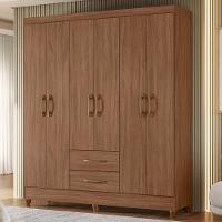 Guarda Roupa Casal Panama 6p 153 Cm Carvalho Moval Carvalho - 5