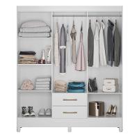 Guarda Roupa Casal Panama 6p 153 Cm Branco - 6