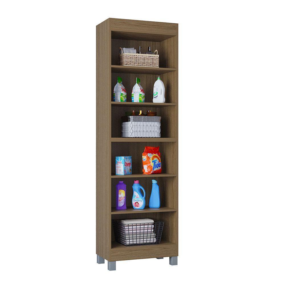 Multiuso Versati 2 Portas Design Moderno Poquema Carvalho - 6