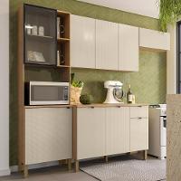 Cozinha Balcao Tampo 251 Cm Mdf Vert Plus Freijo Soft Ktp - 2