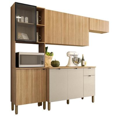 Cozinha Balcao Tampo 251 Cm Mdf Vert Plus Freijo Freijo Soft Ktp