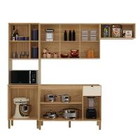 Cozinha Balcao Pia 251 Cm Mdf Vert Plus Freijo Soft Ktp - 3